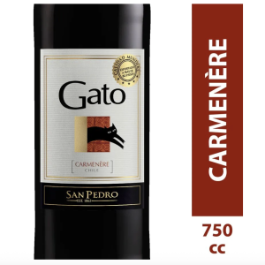 Vino Gato Carmenere 700 cc